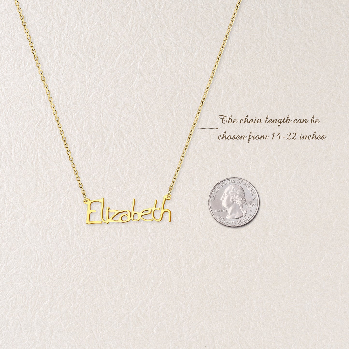 Personalized Signature Name Necklace