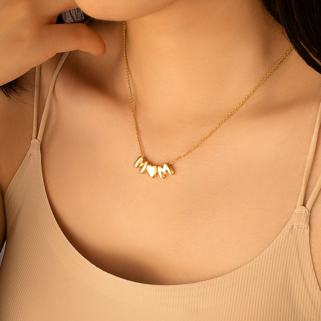 Personalized Letter Bead Name Necklace