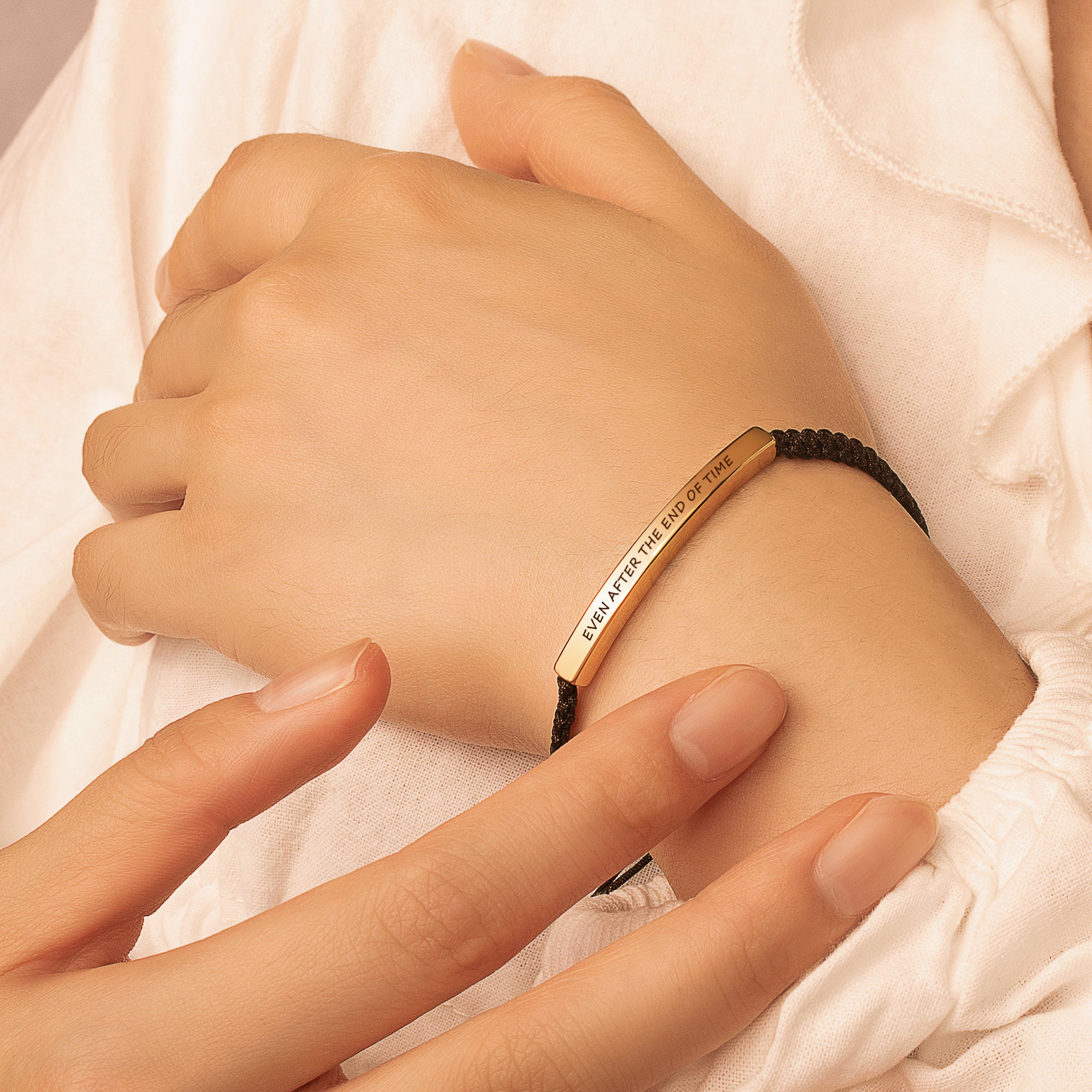 Braided Curved Tube Bracelet