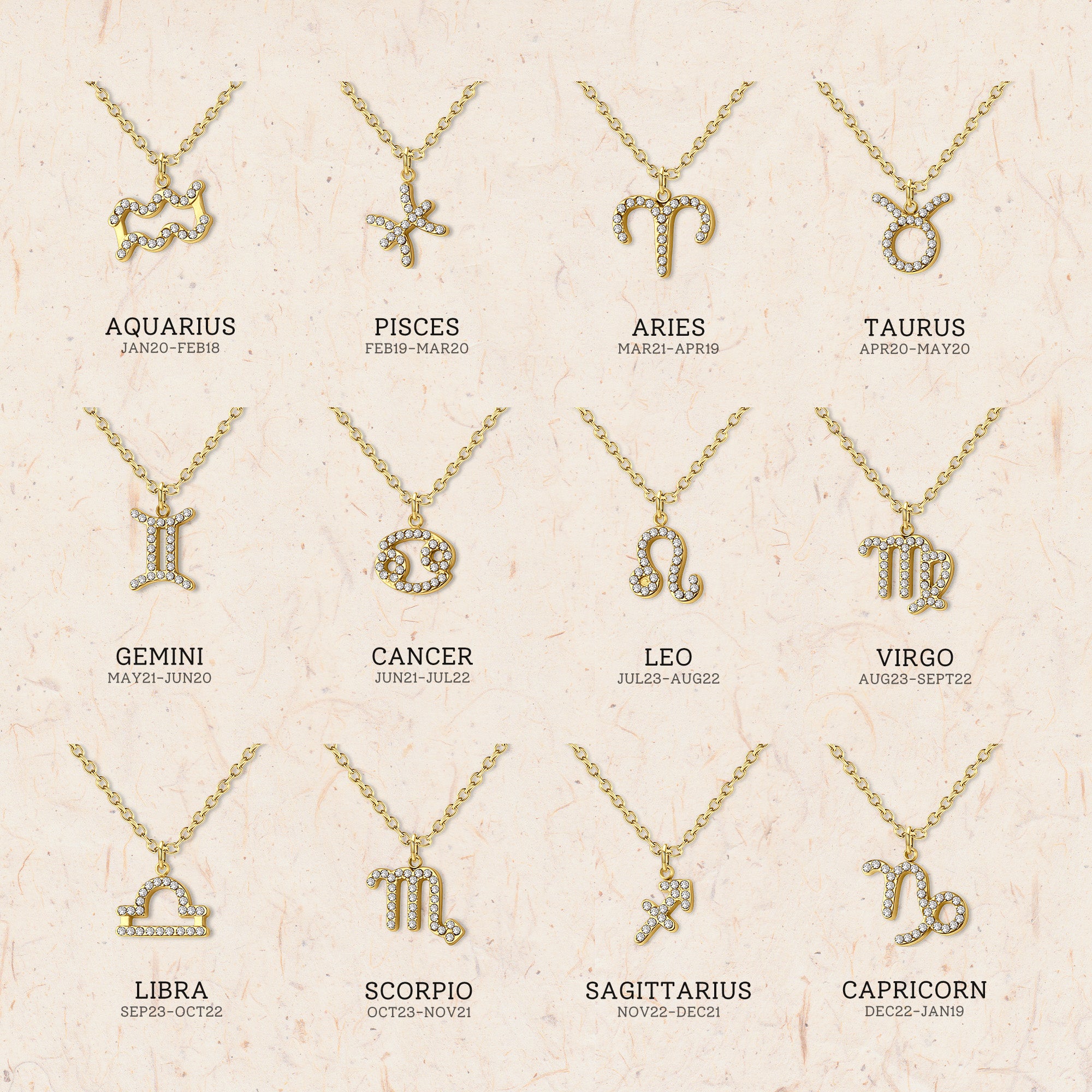 Gold Constellation Necklace