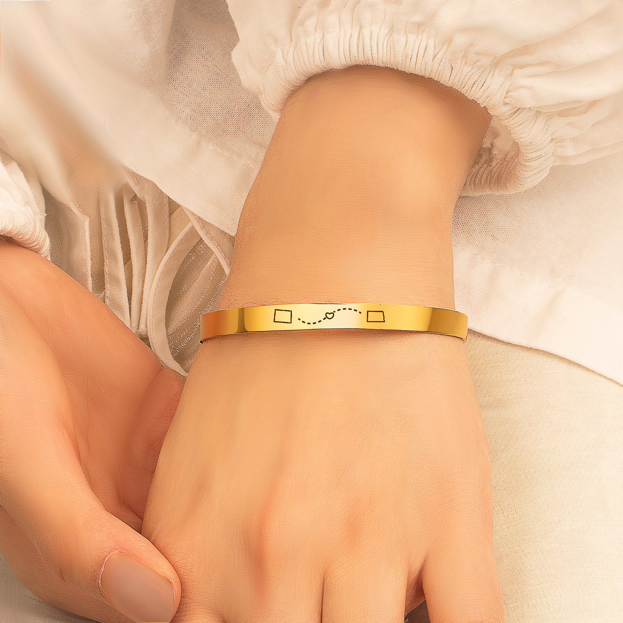 Long Distance Cuff Bangle