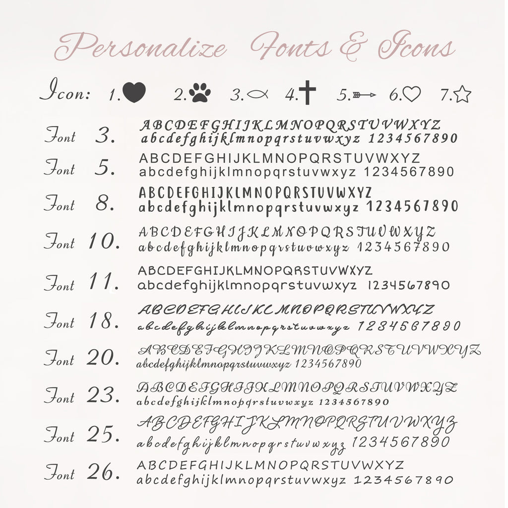 Personalized Mini Heart Necklace