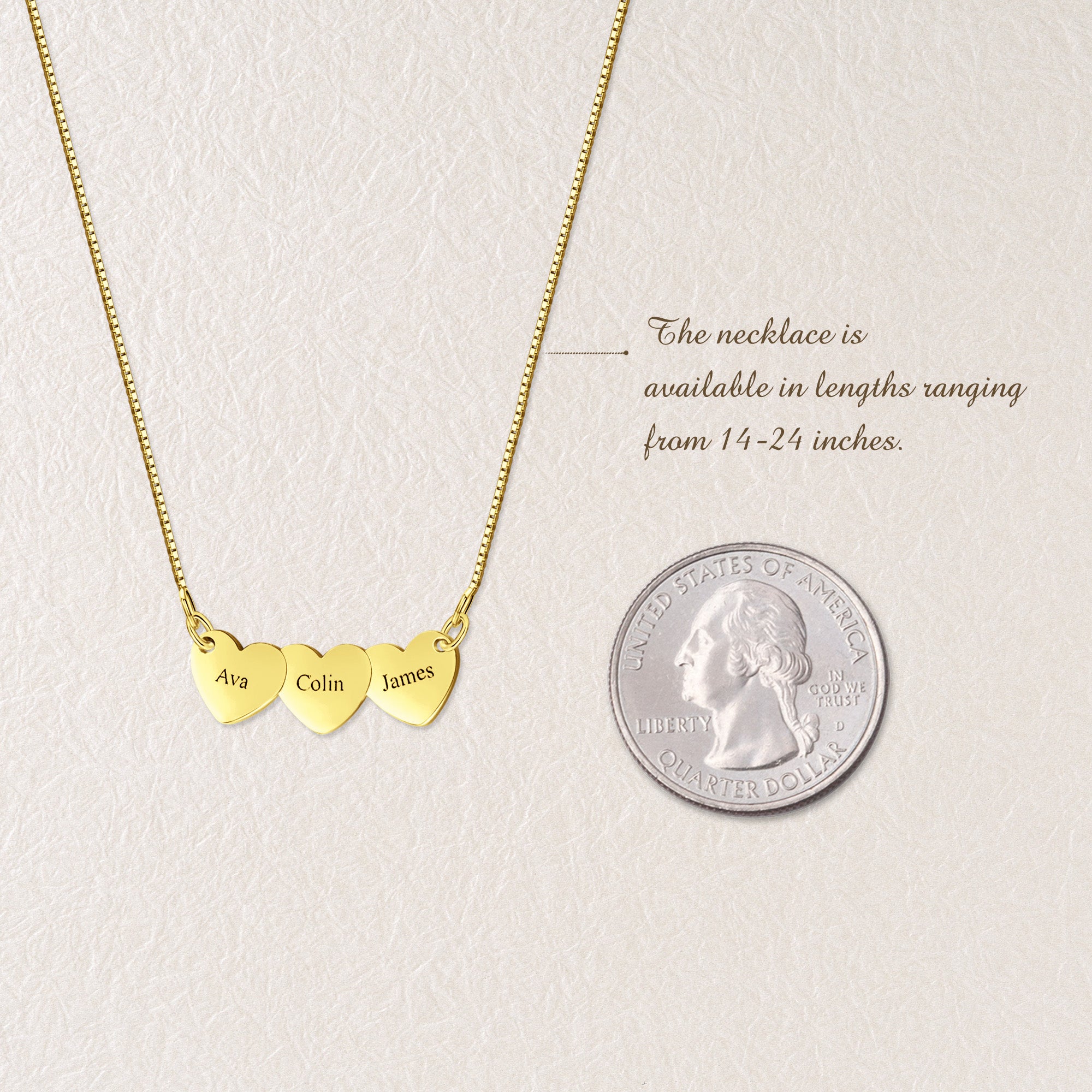 Personalized Heart Necklace