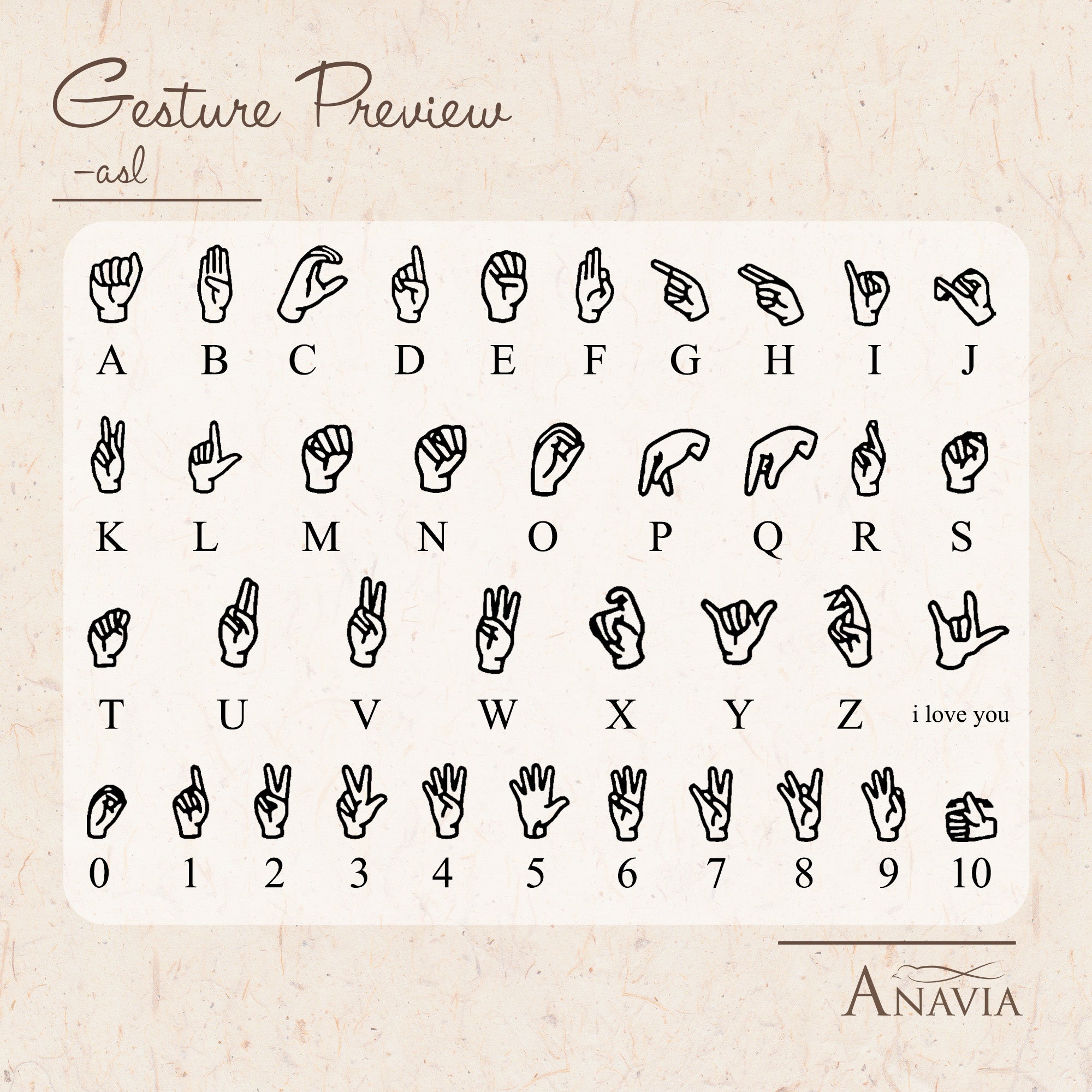 Custom Sign Language Necklace