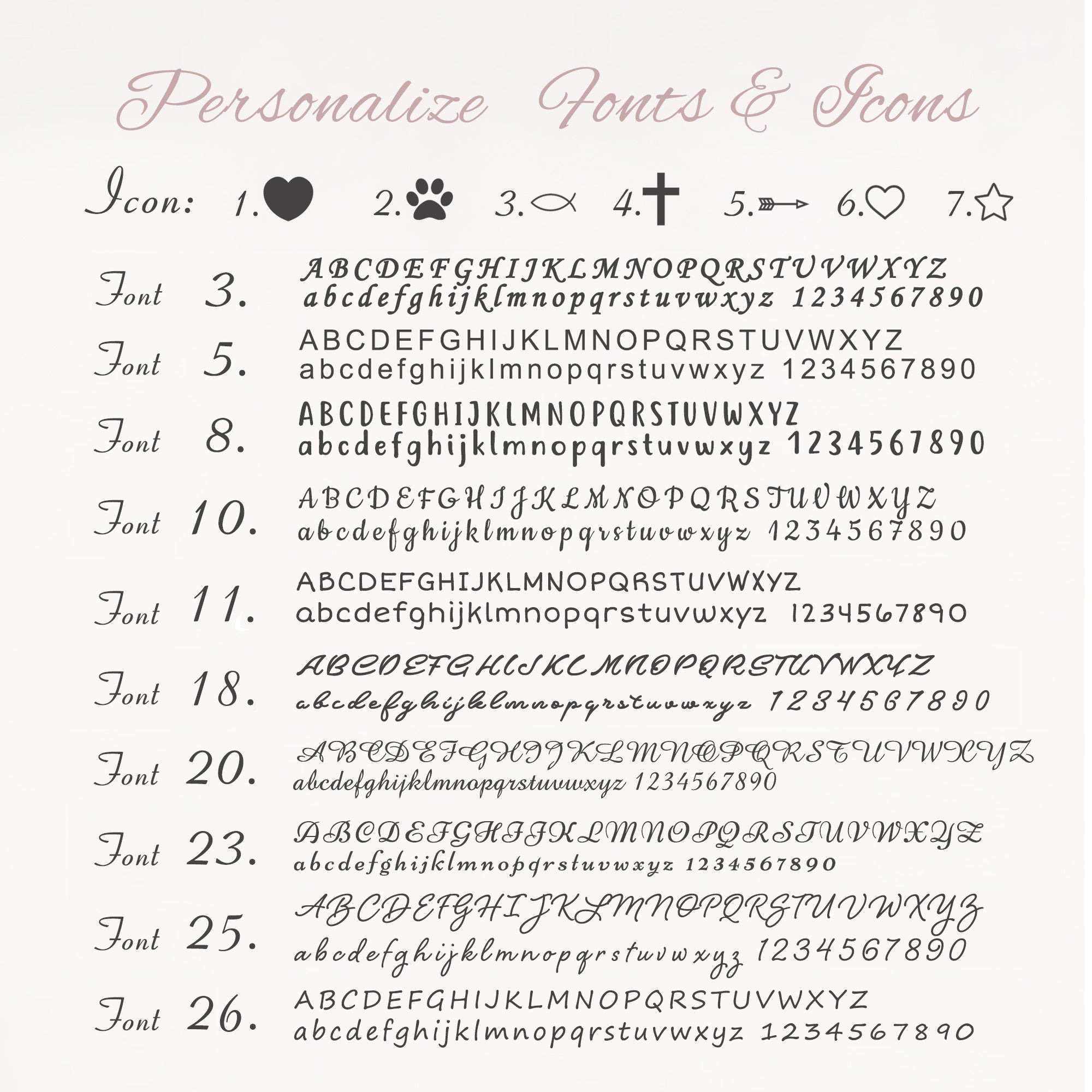 Personalized Mini Heart Text and Birth Flower Necklace