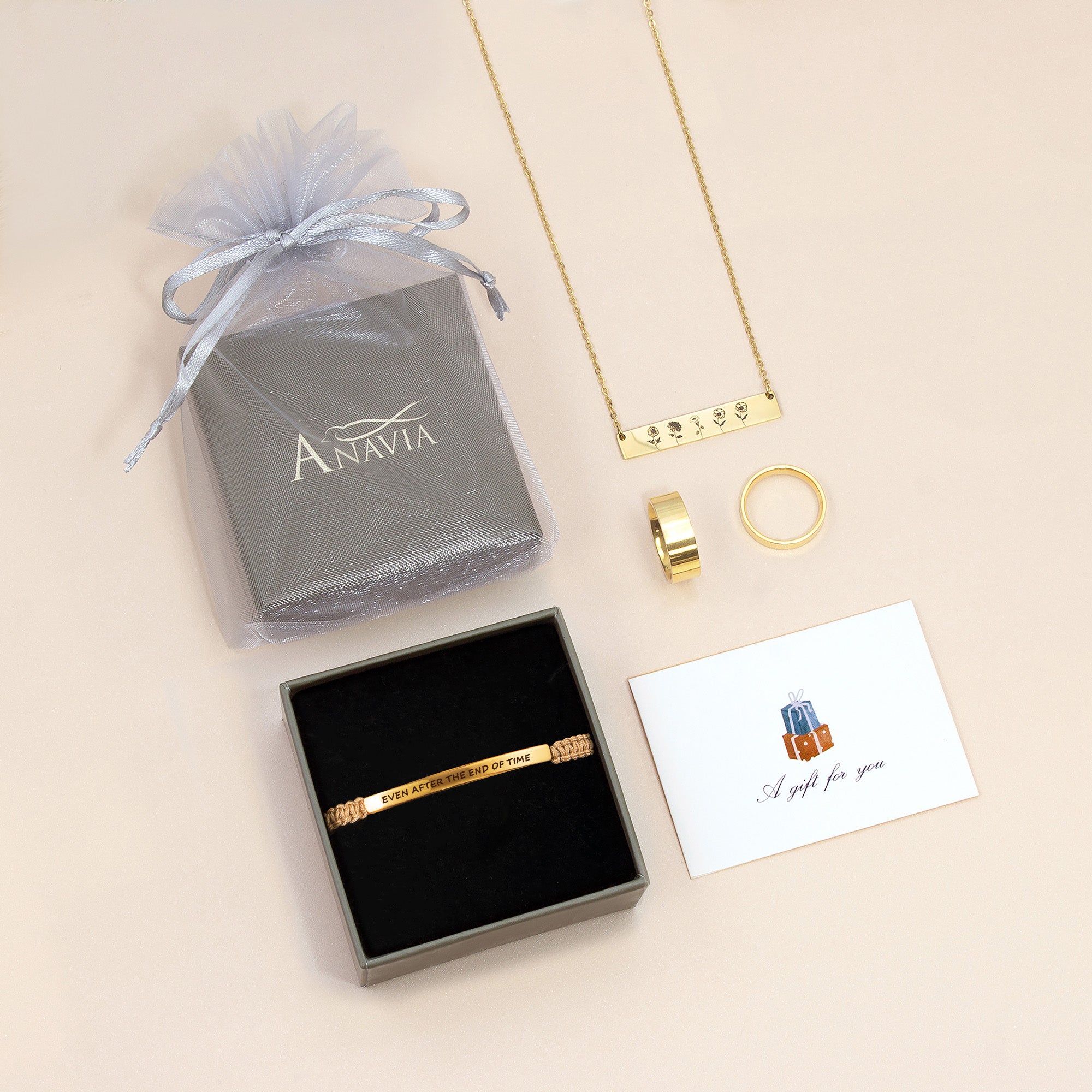 Braided Curved Tube Bracelet