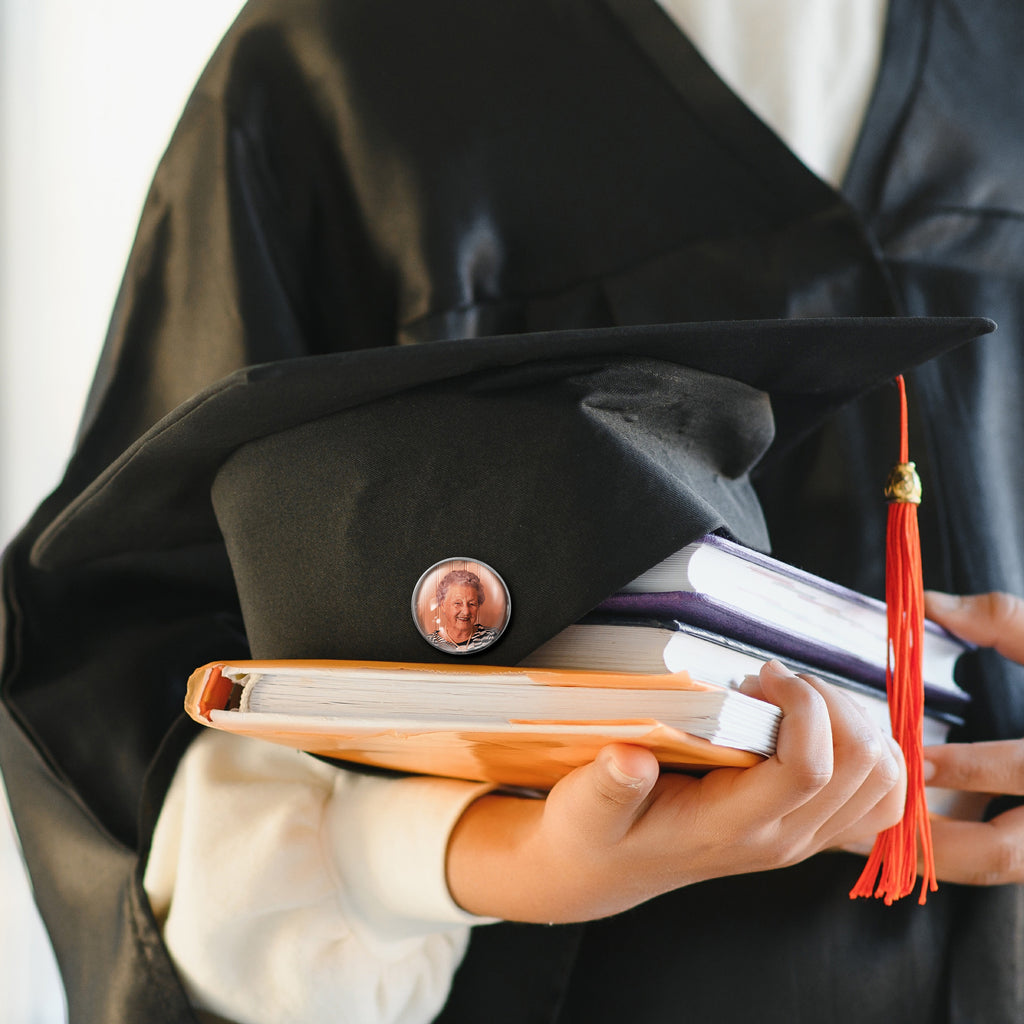 Custom Round Photo Pin