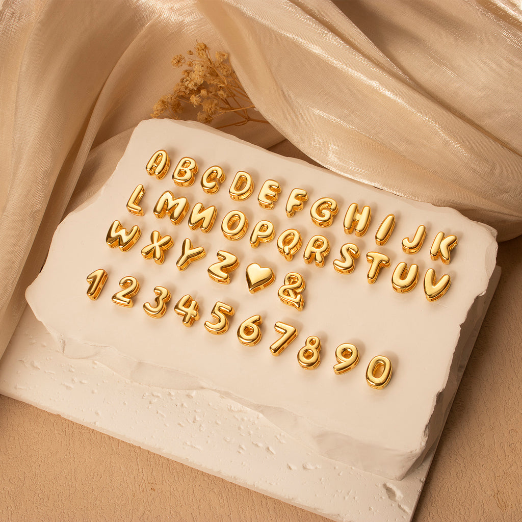 Personalized Letter Bead Name Necklace