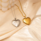 I Love You Heart Photo Locket