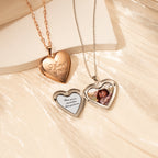 I Love You Heart Photo Locket