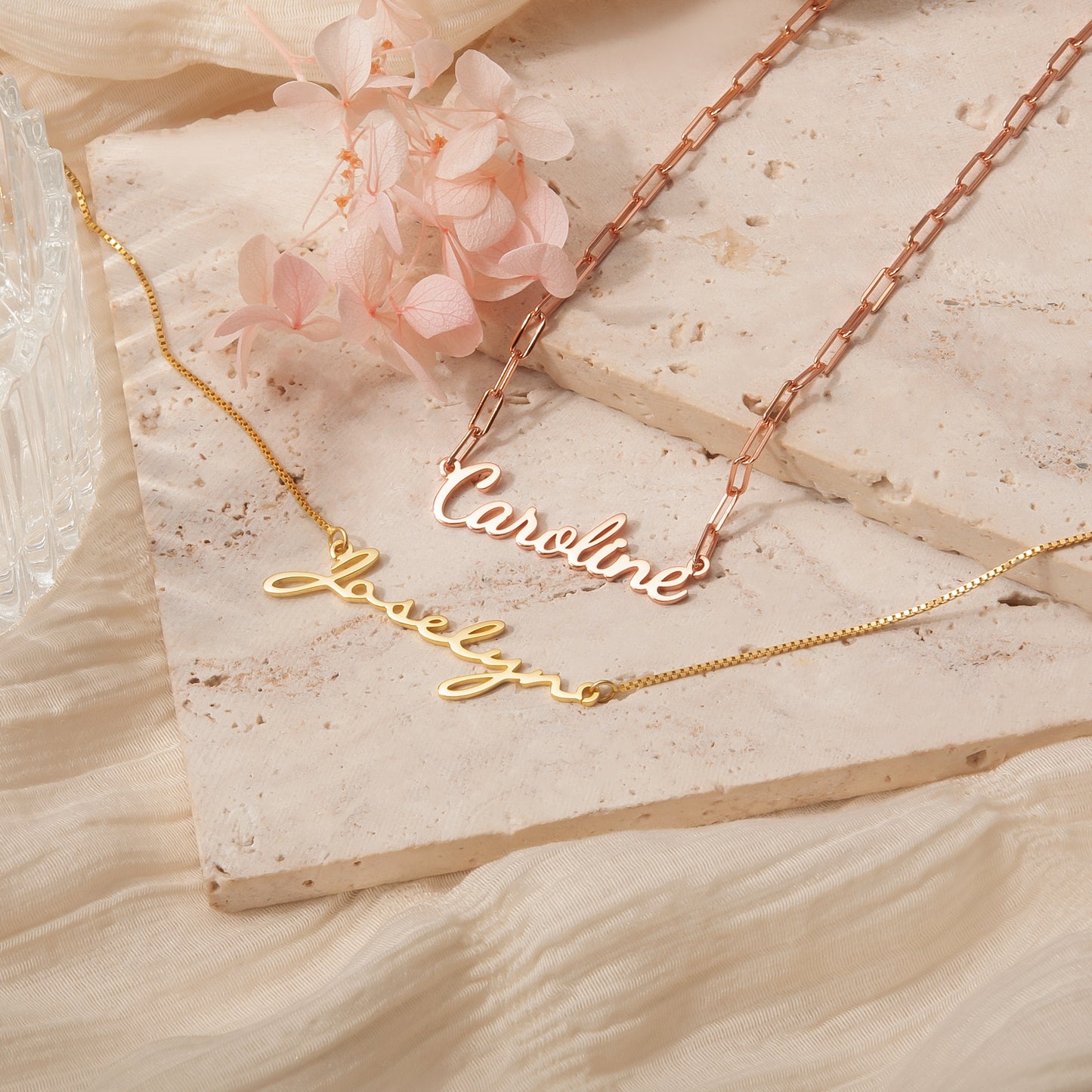 Personalized Sterling Silver Name Necklace