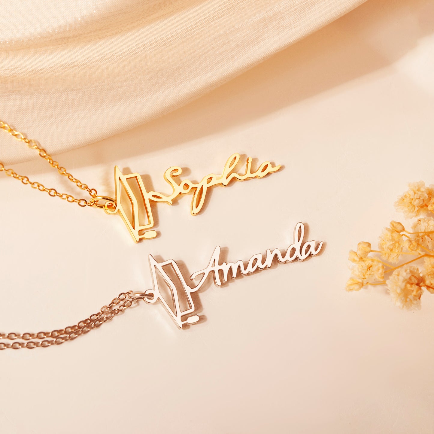 Personalized Graduation Name Necklace