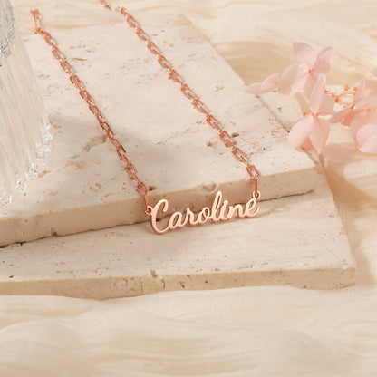 Personalized Sterling Silver Name Necklace