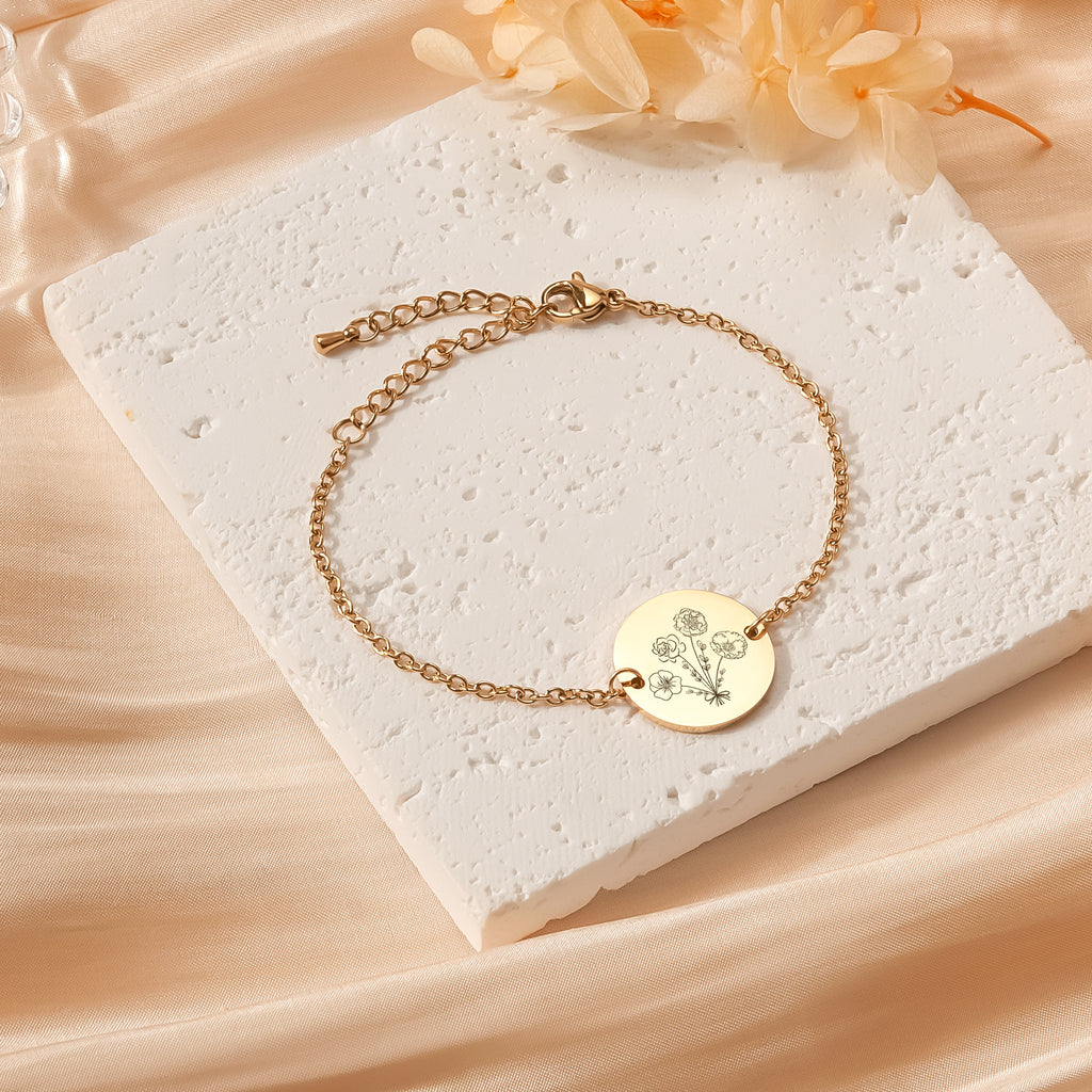 Custom Build Your Own Bouquet 18MM Charm Bracelet