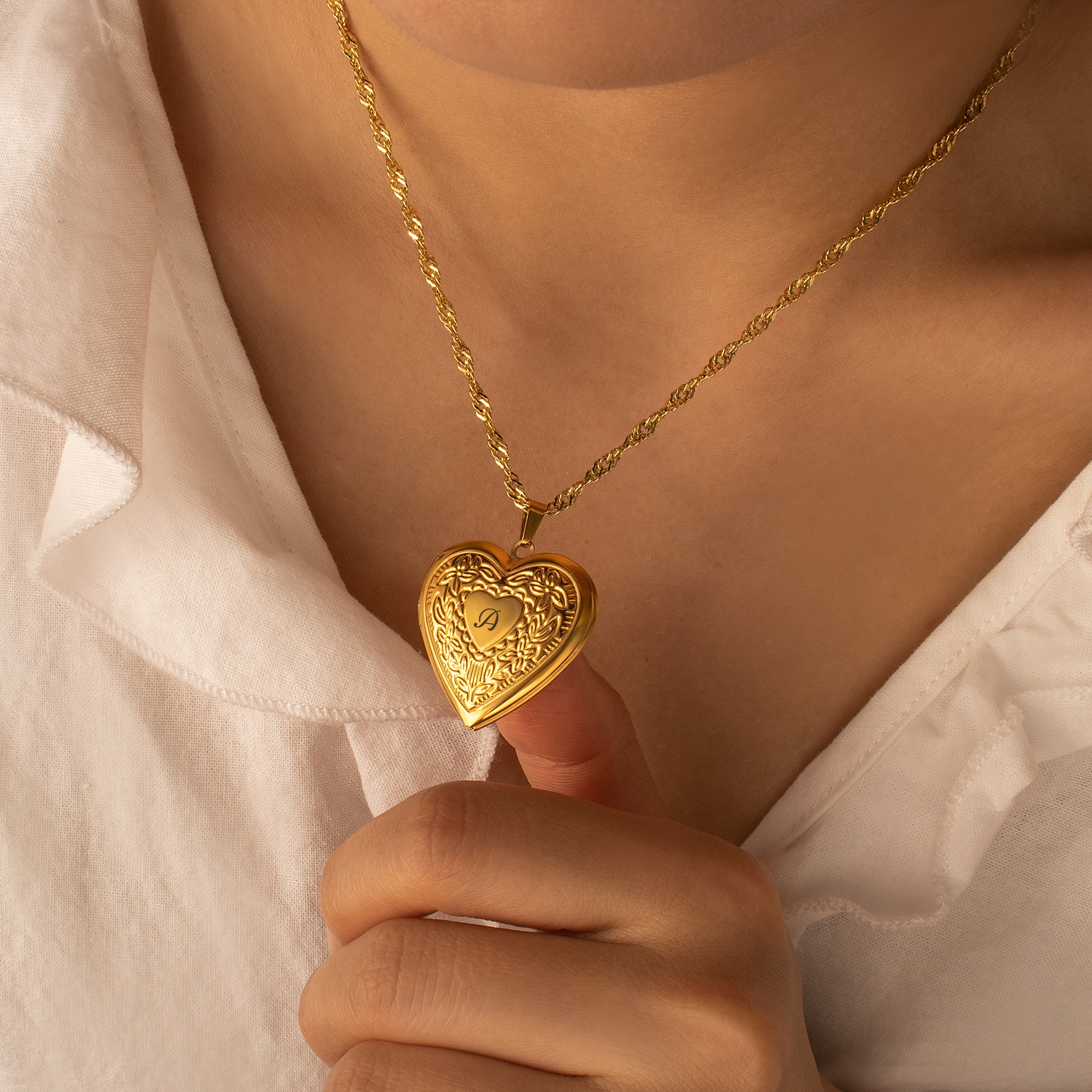 Raise Heart Pet Heart Photo Locket