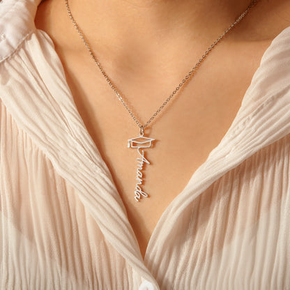 Personalized Graduation Name Necklace