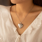 I Love You Heart Photo Locket