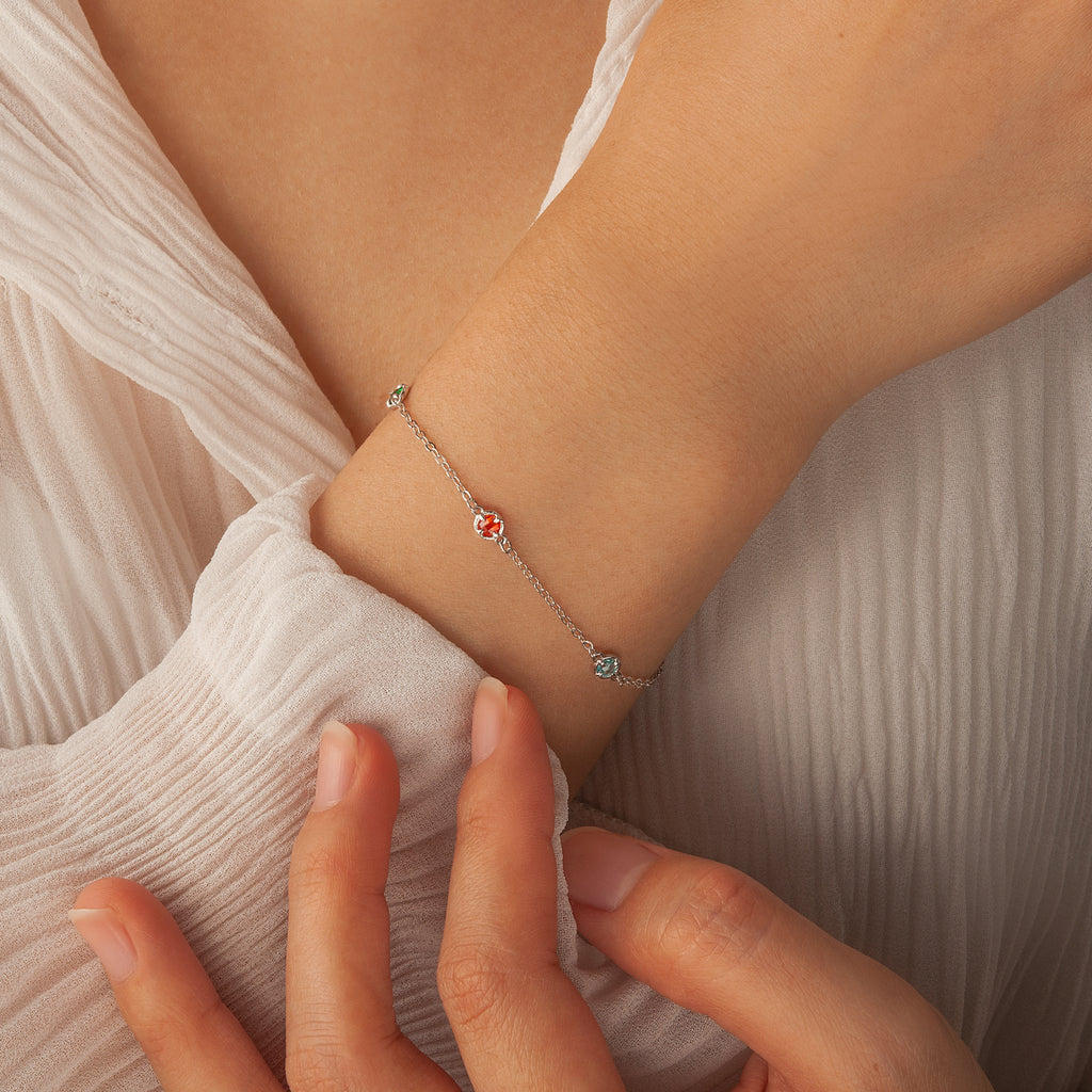 Multi Birthstone Bracelet