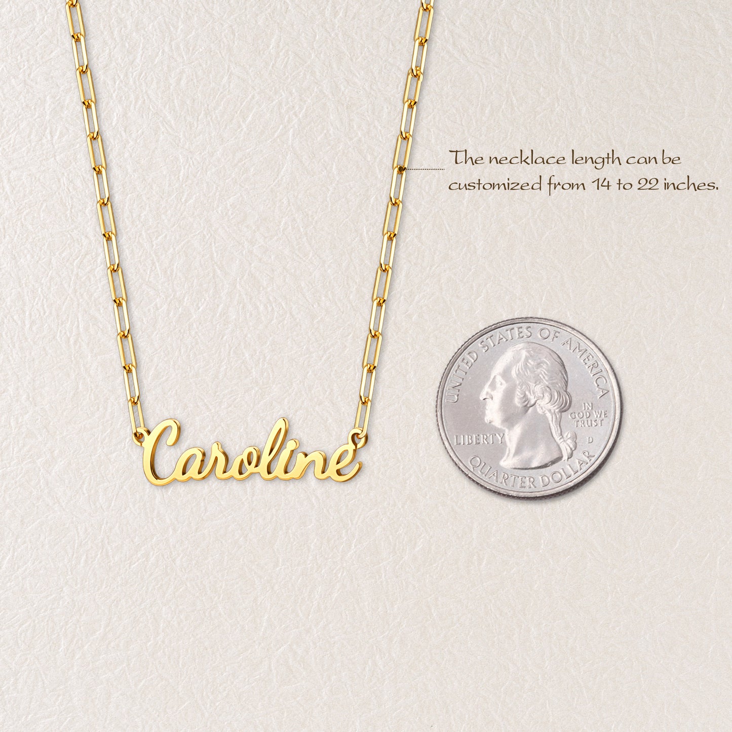 Personalized Sterling Silver Name Necklace