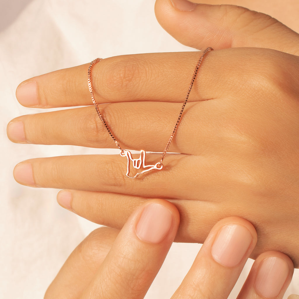 Custom Sign Language Bracelet