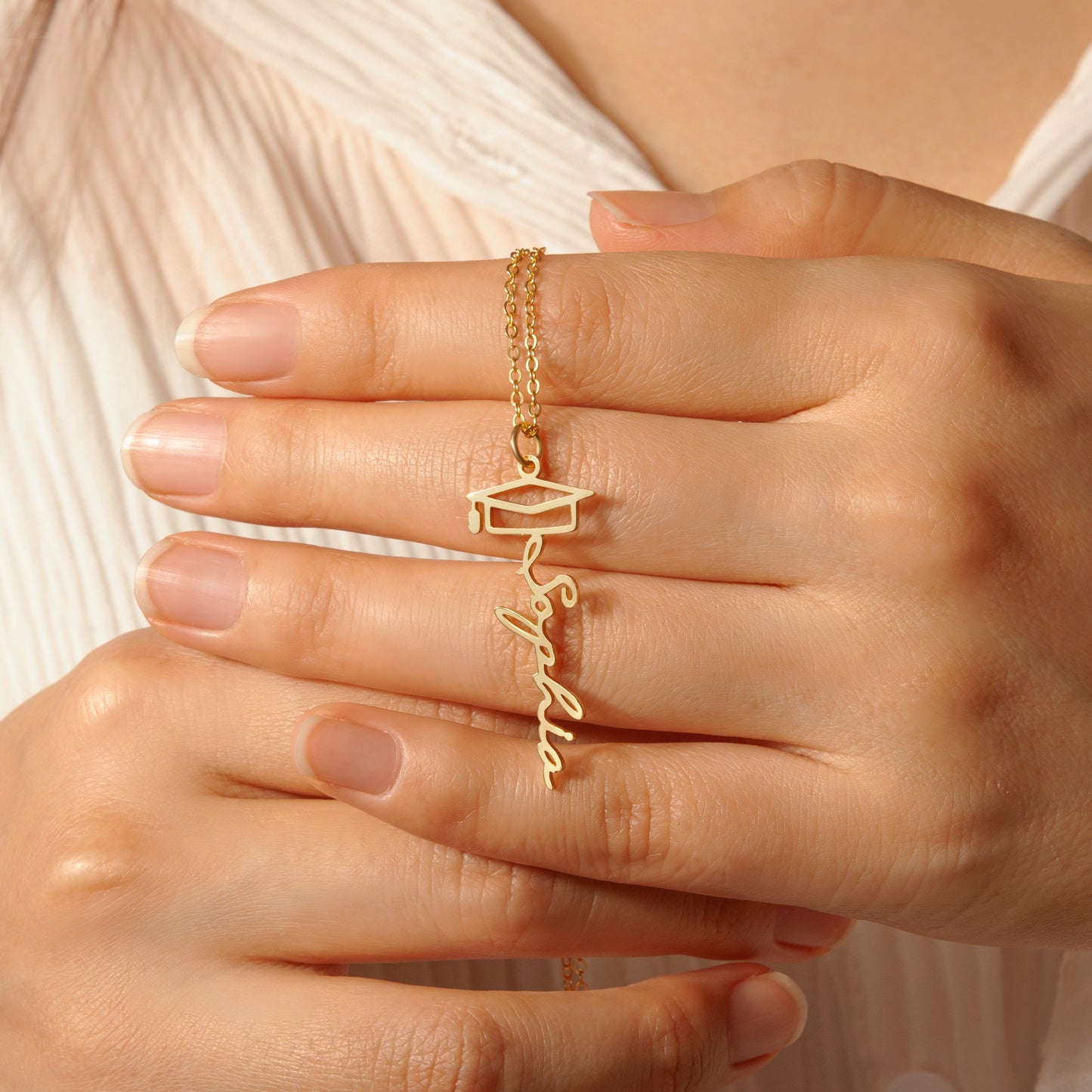 Personalized Graduation Name Necklace