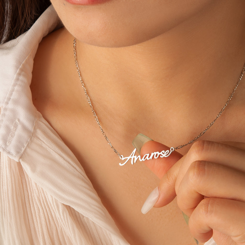 Personalized Sterling Silver Name Necklace
