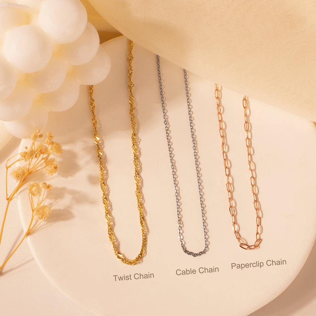 Custom Vertical Bar Birthstone Necklace