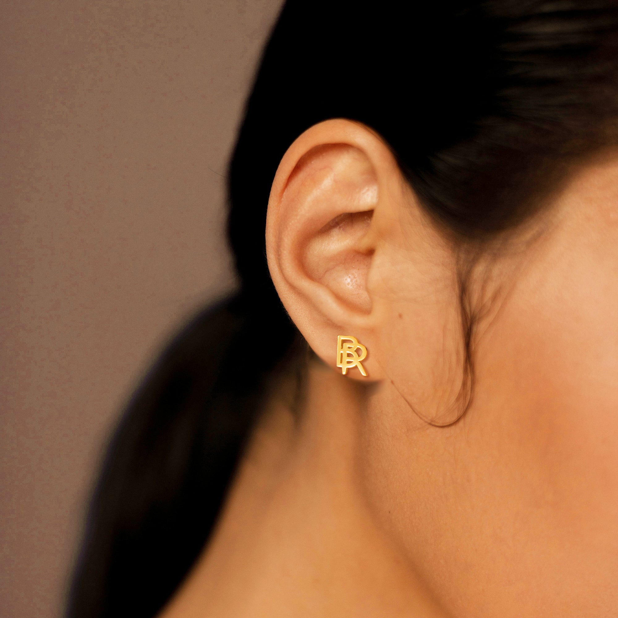 Personalized 2 Initial Earrings