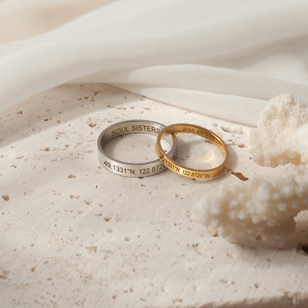 Personalized Stainless Steel Ring