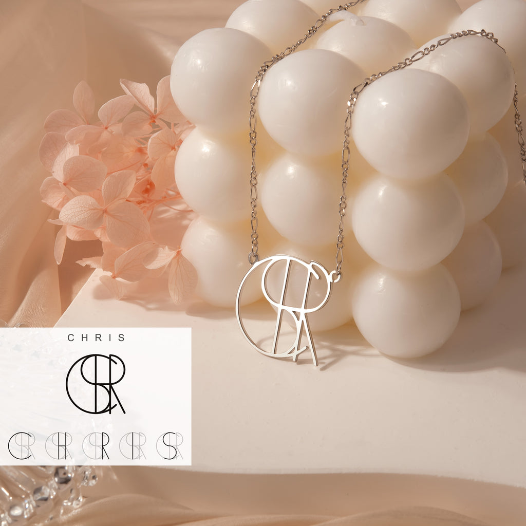 Unique Design Name Logo Necklace