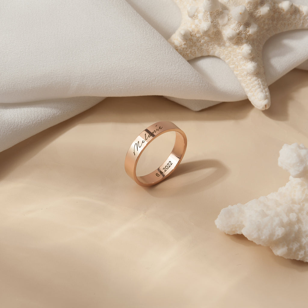 Personalized Stainless Steel Ring