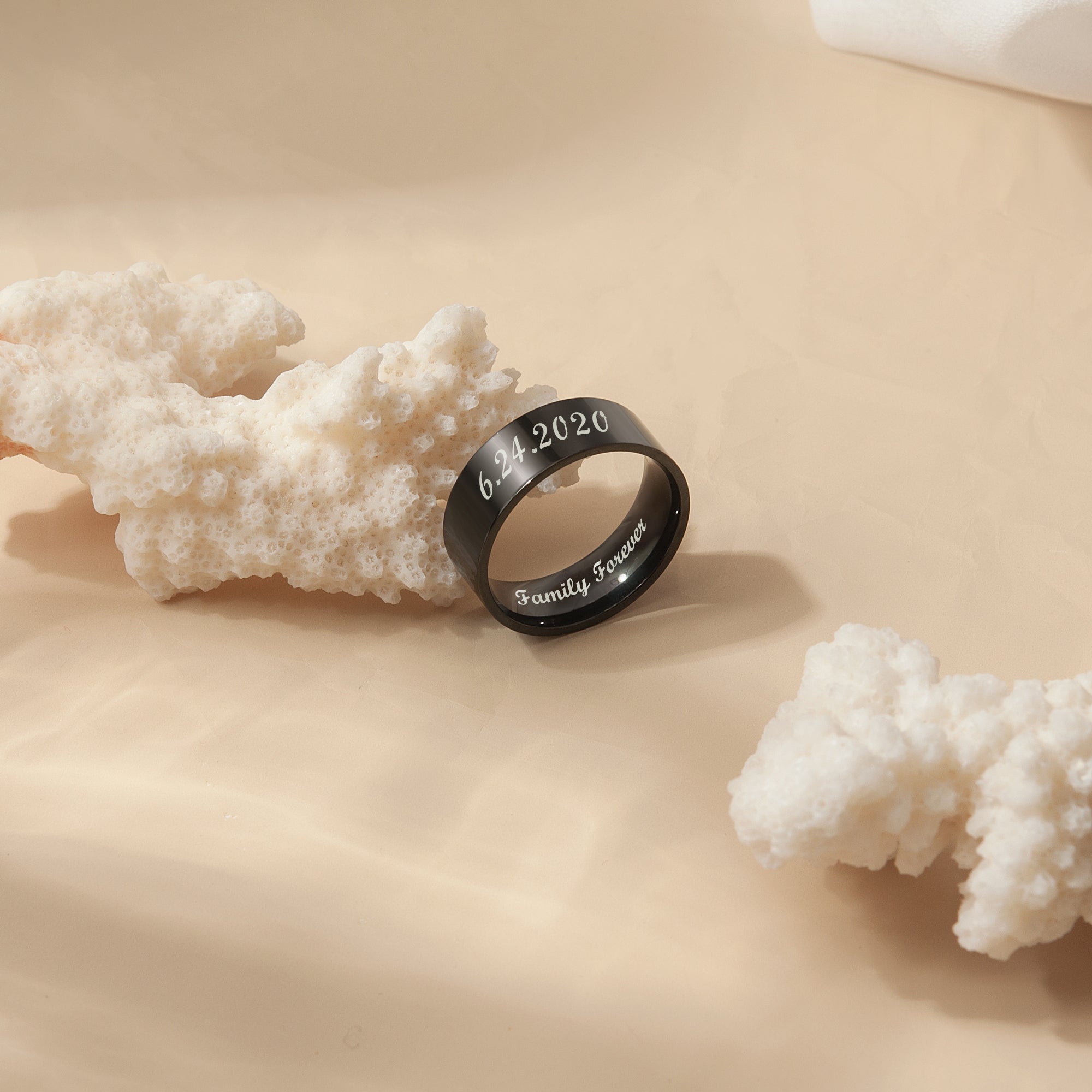 Personalized Stainless Steel Ring