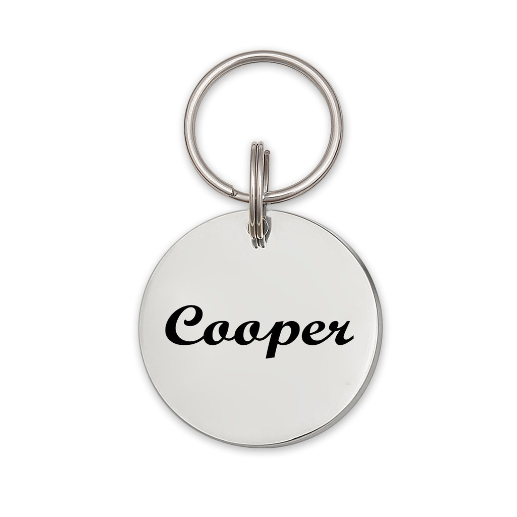 Round Pet ID Dog Tag
