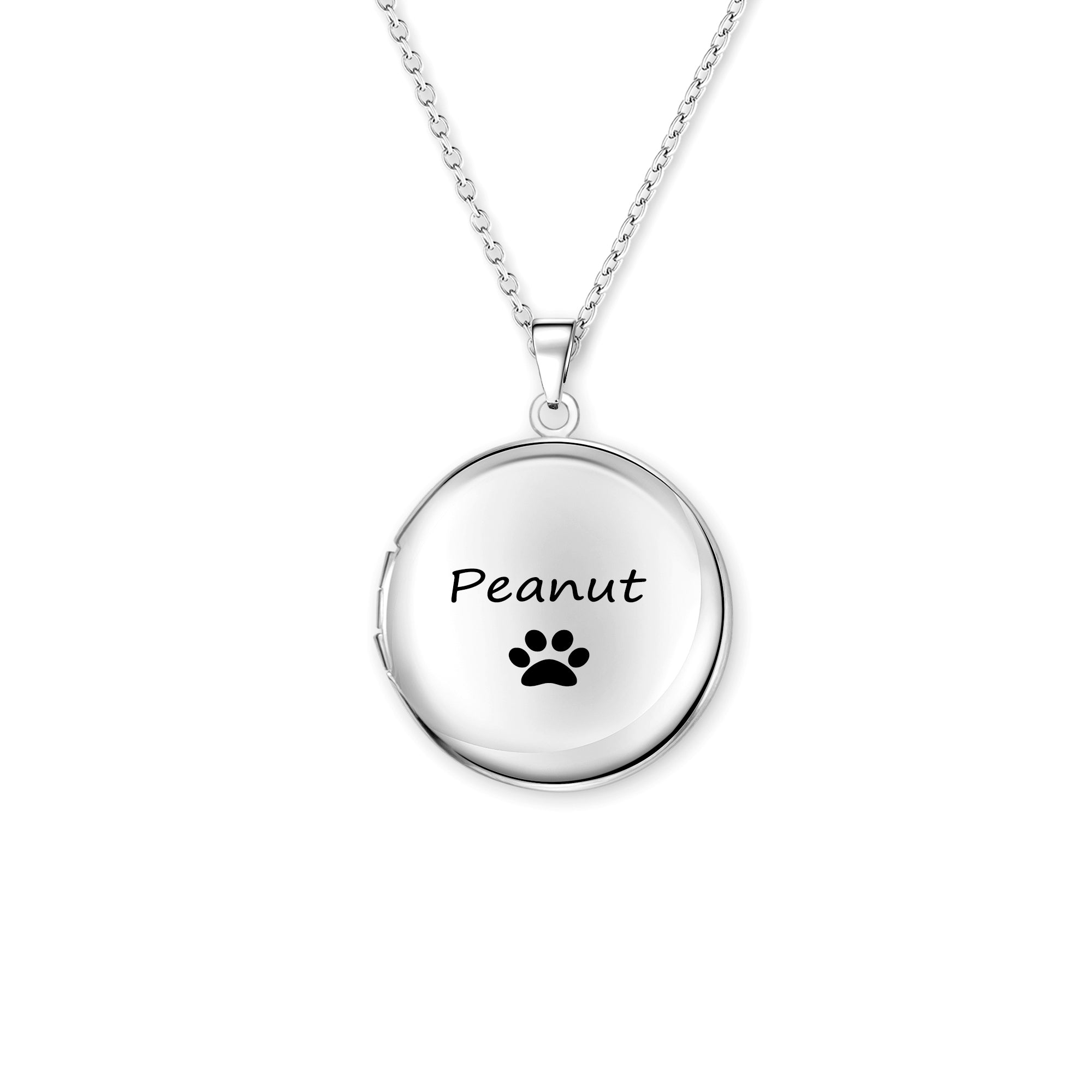 Pet Photo Locket Necklace