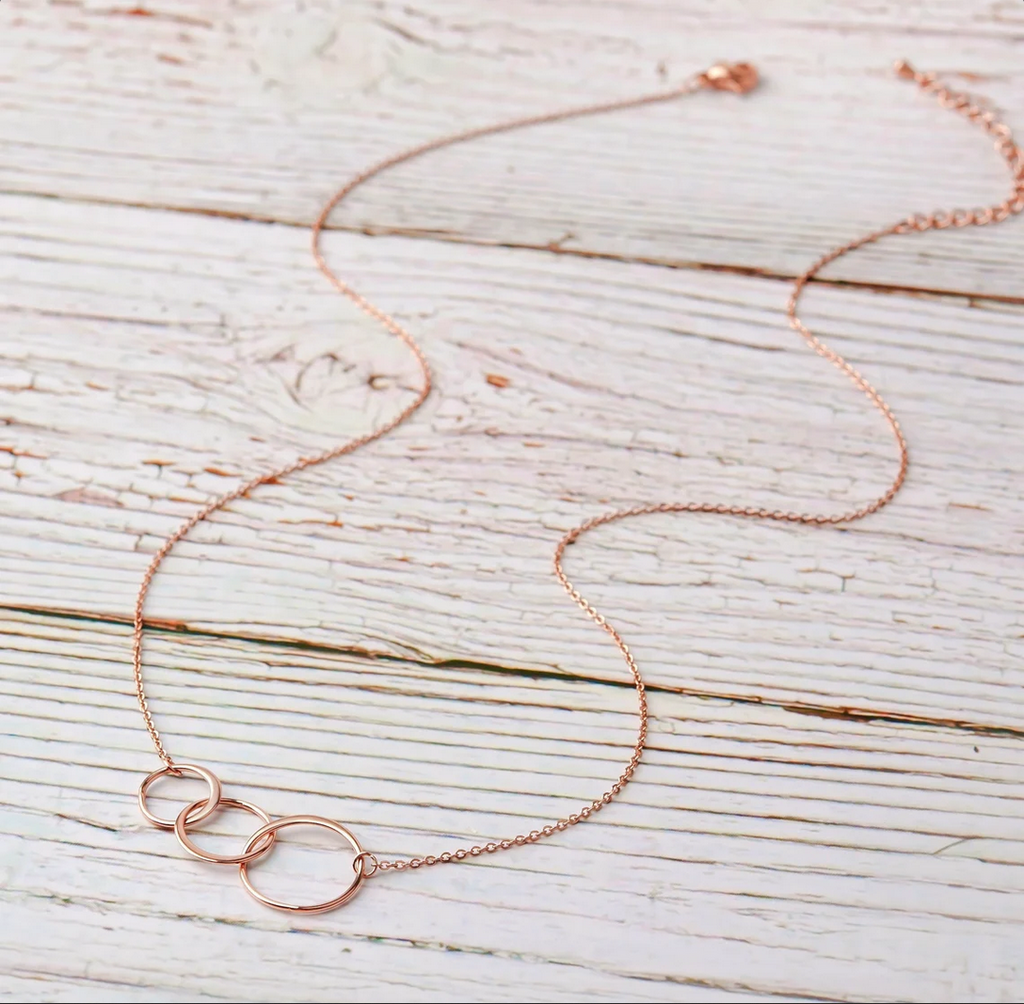 Three Generations Necklace for Grandma, Mom, and Daughter, Thanksgiving Christmas Gift for Nana