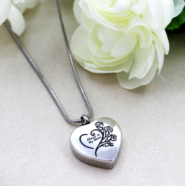 Always in my Heart Memorial Necklace