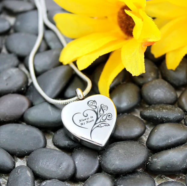 Always in my Heart Memorial Necklace