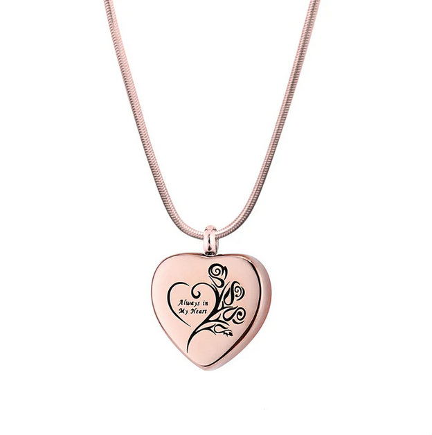 Always in my Heart Memorial Necklace