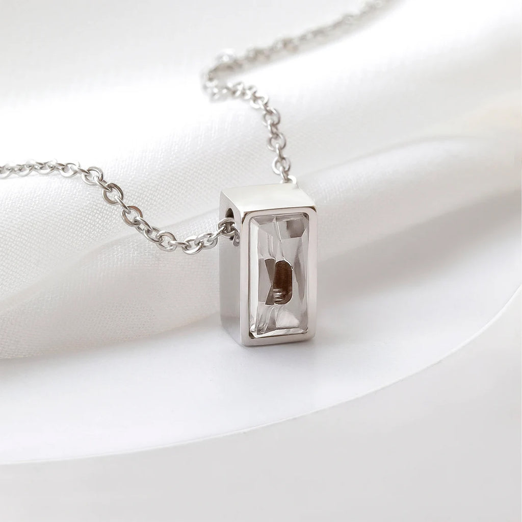 Cube Memorial Necklace