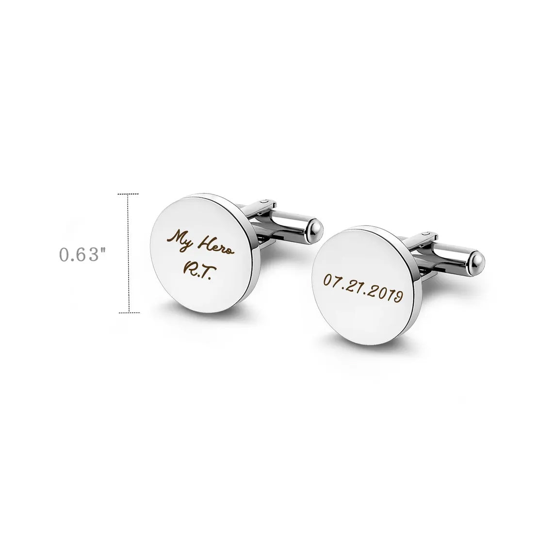 Personalized Handwriting & Drawing Cuff Links