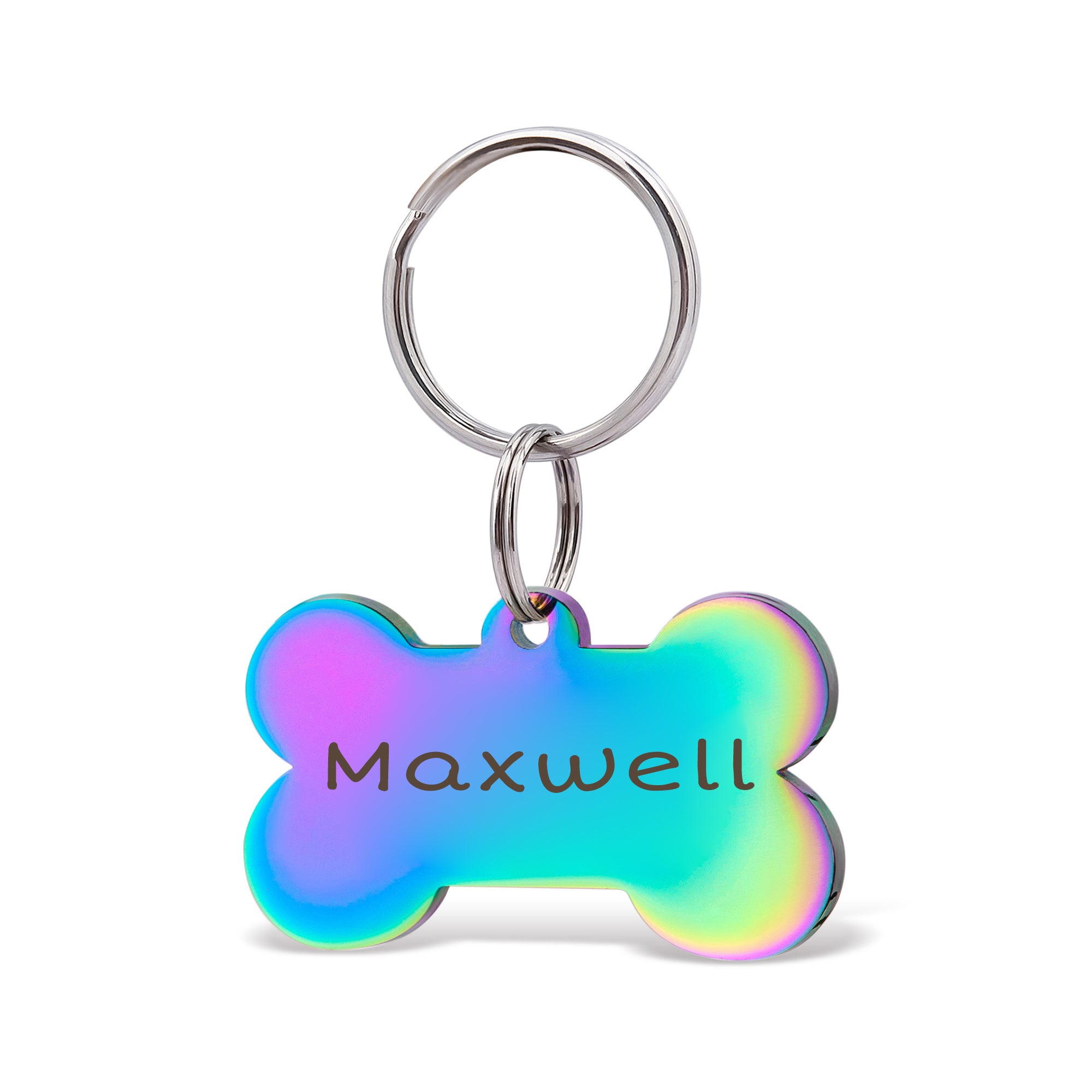 Dog Bone Pet ID Dog Tag