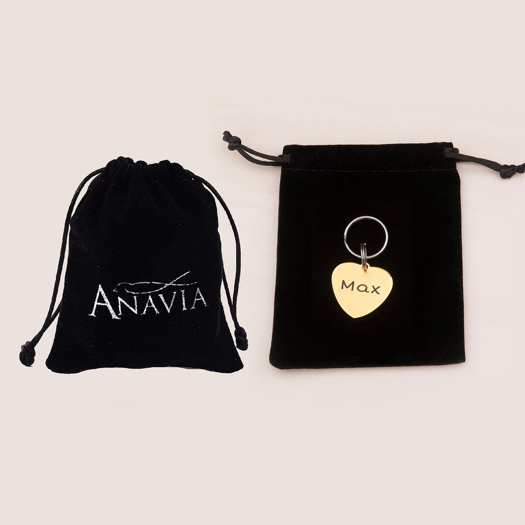 Heart Pet ID Dog Tag