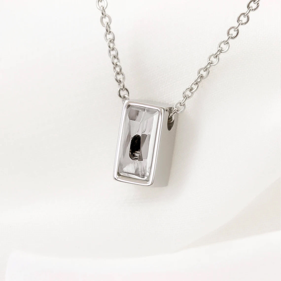 Cube Memorial Necklace