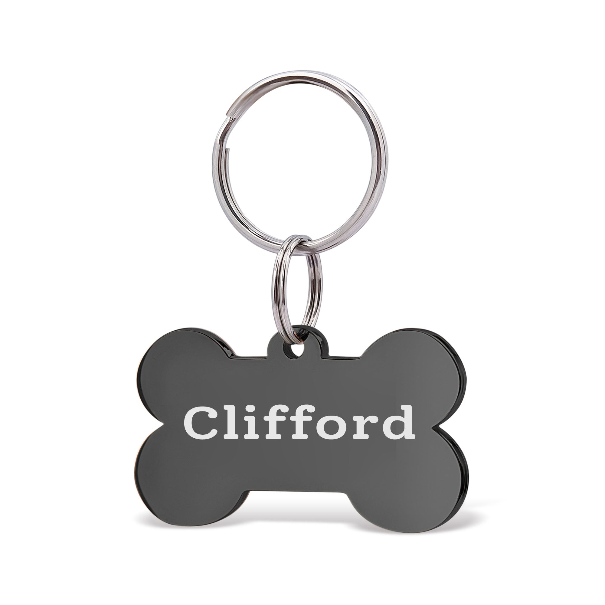 Dog Bone Pet ID Dog Tag