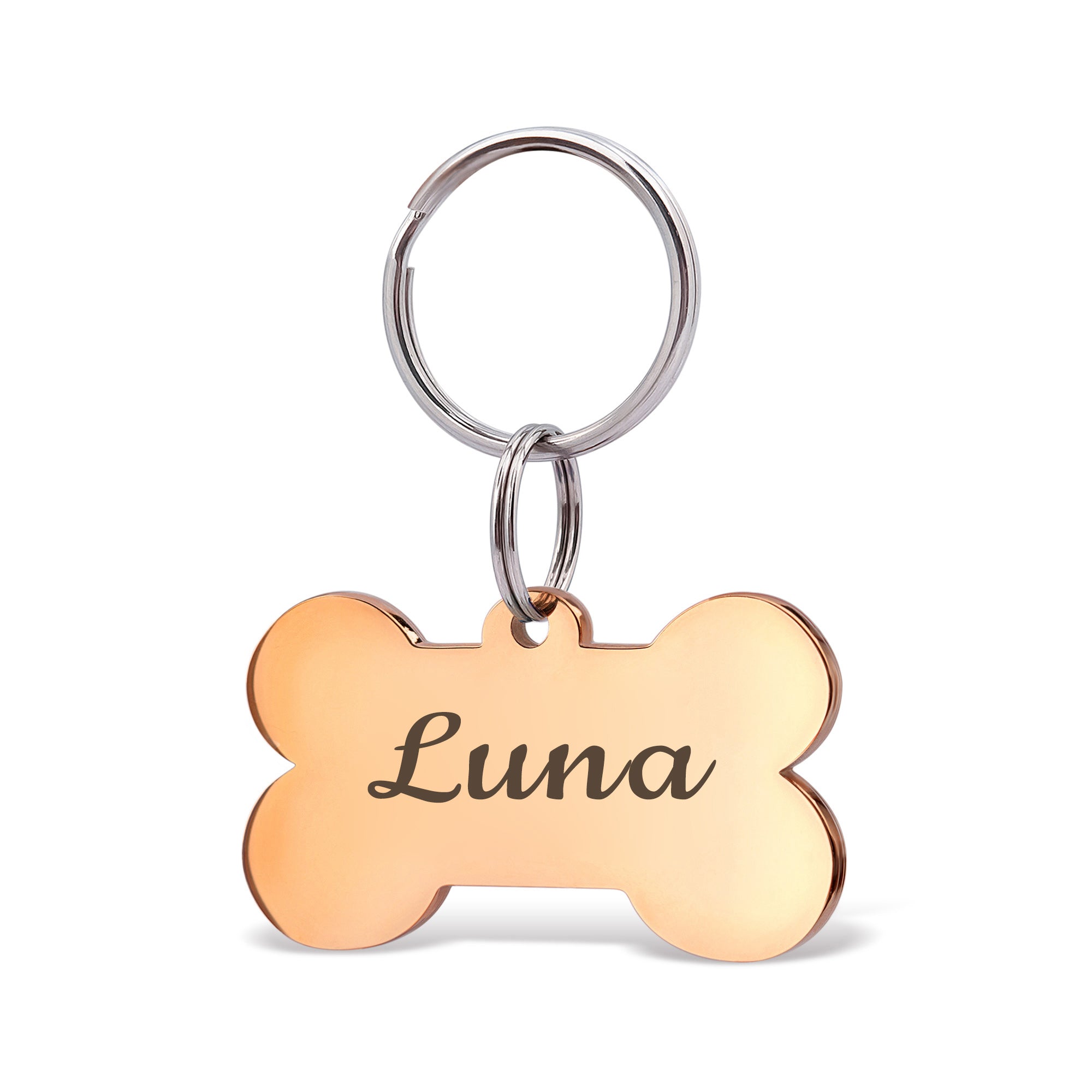 Dog Bone Pet ID Dog Tag