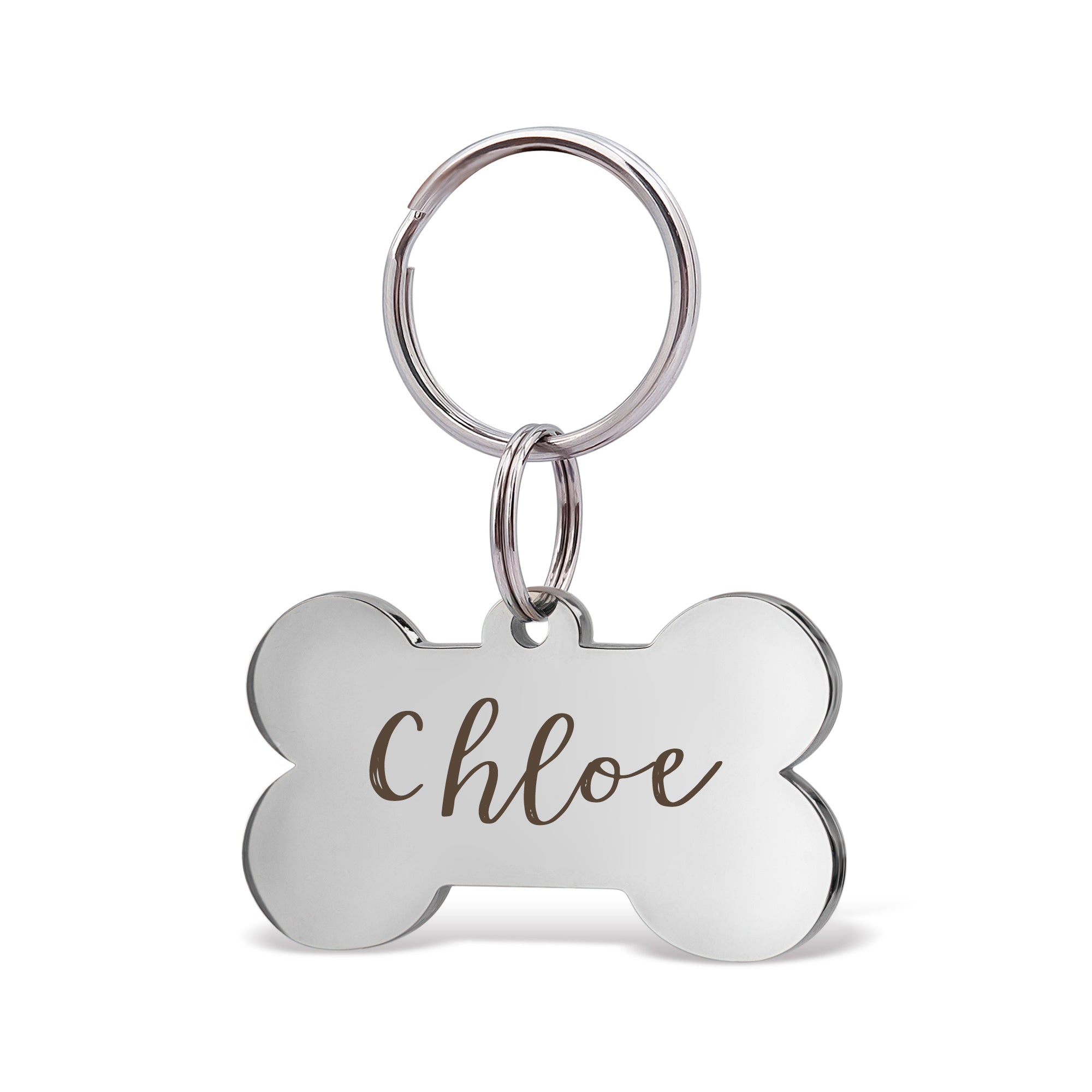 Dog Bone Pet ID Dog Tag