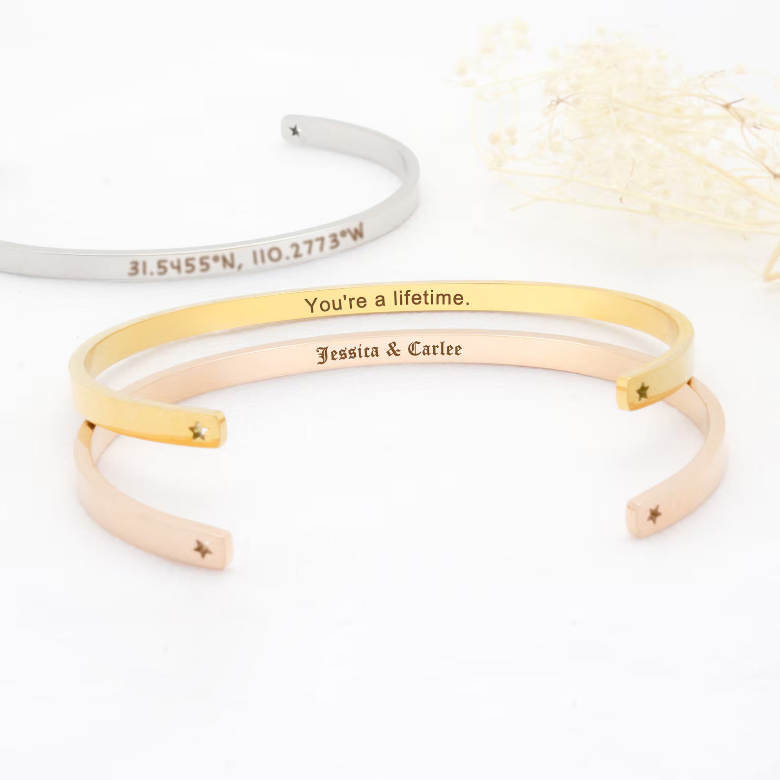 Custom Inspirational Cuff Bangles