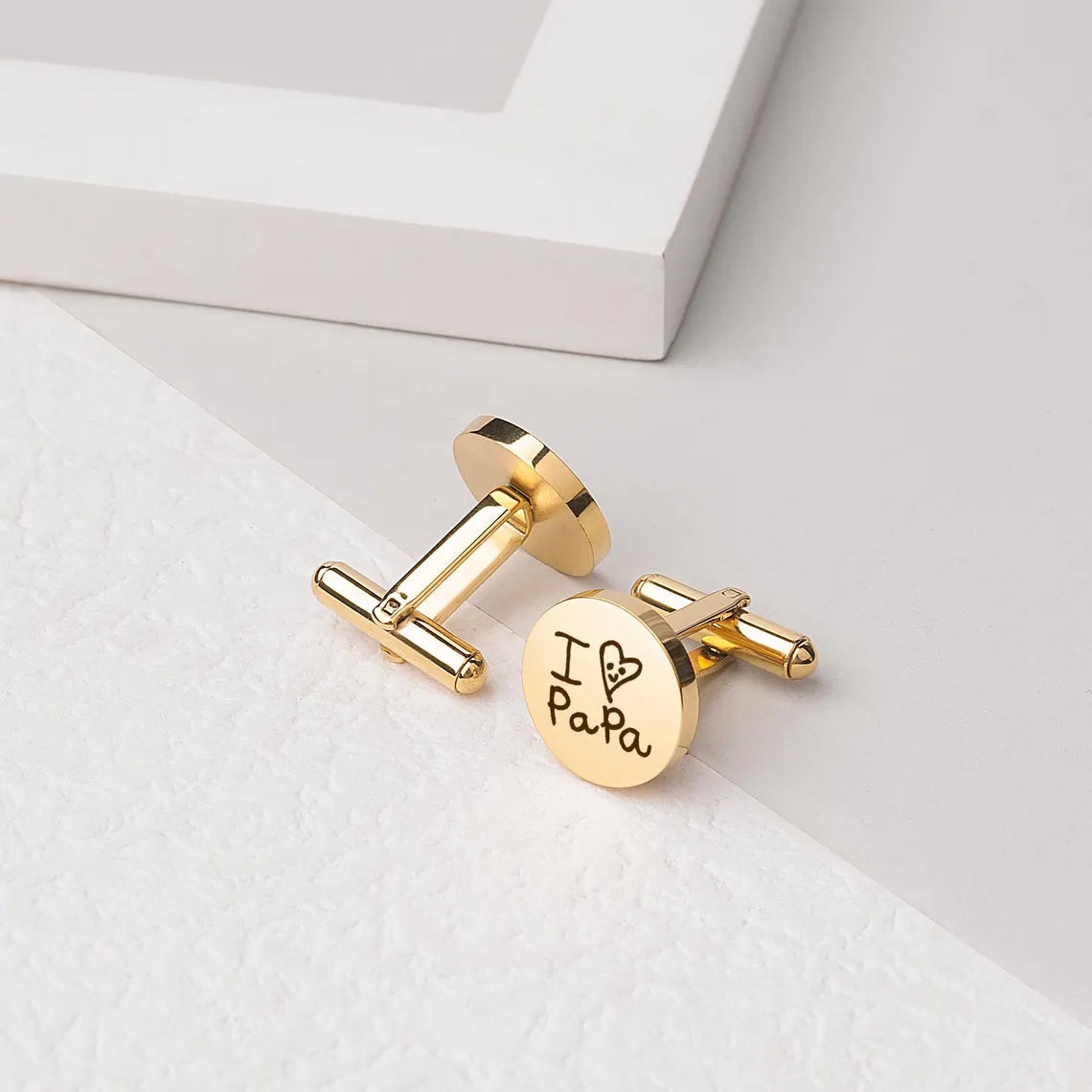 Personalized Handwriting & Drawing Cuff Links