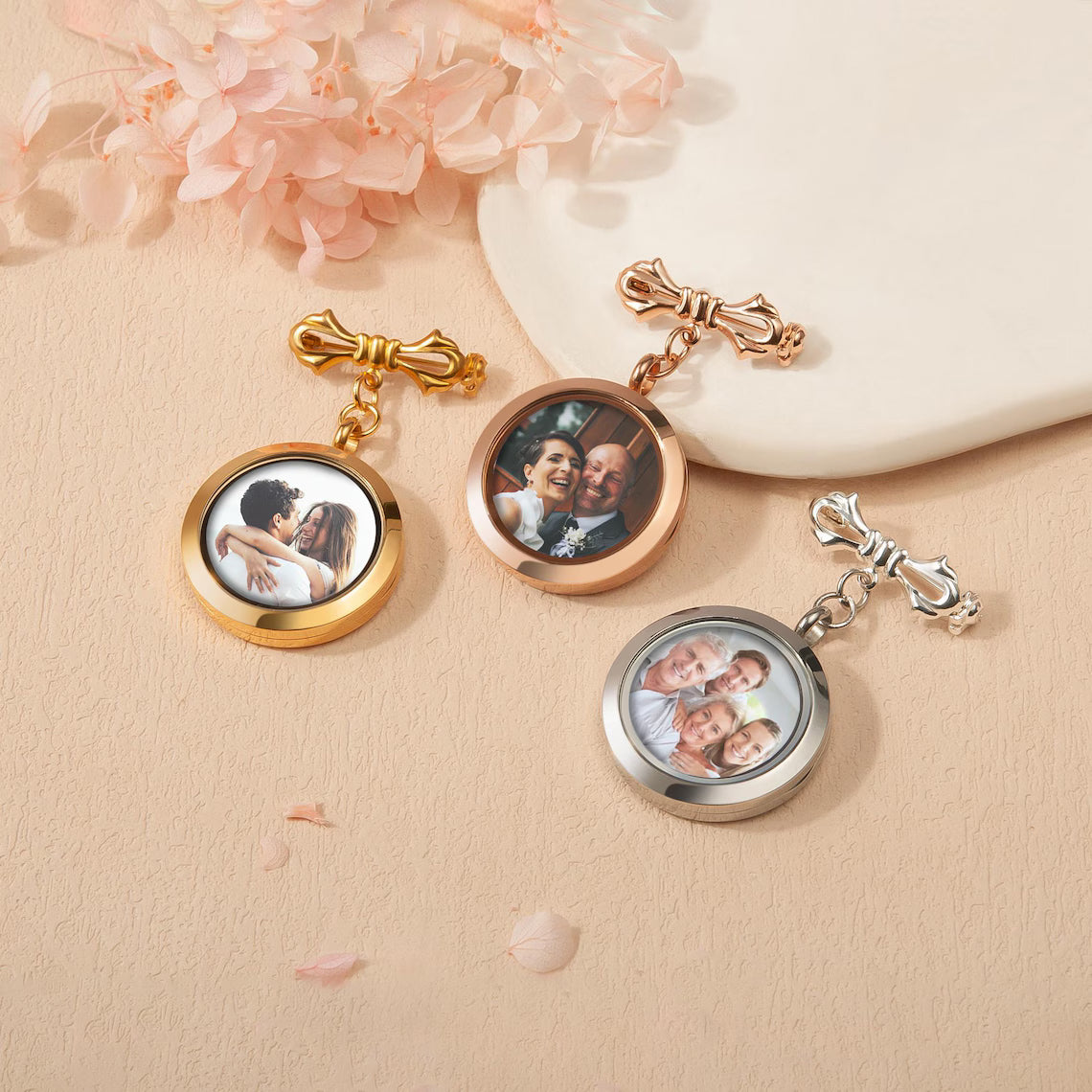 Graduation Lapel Photo Locket Pin