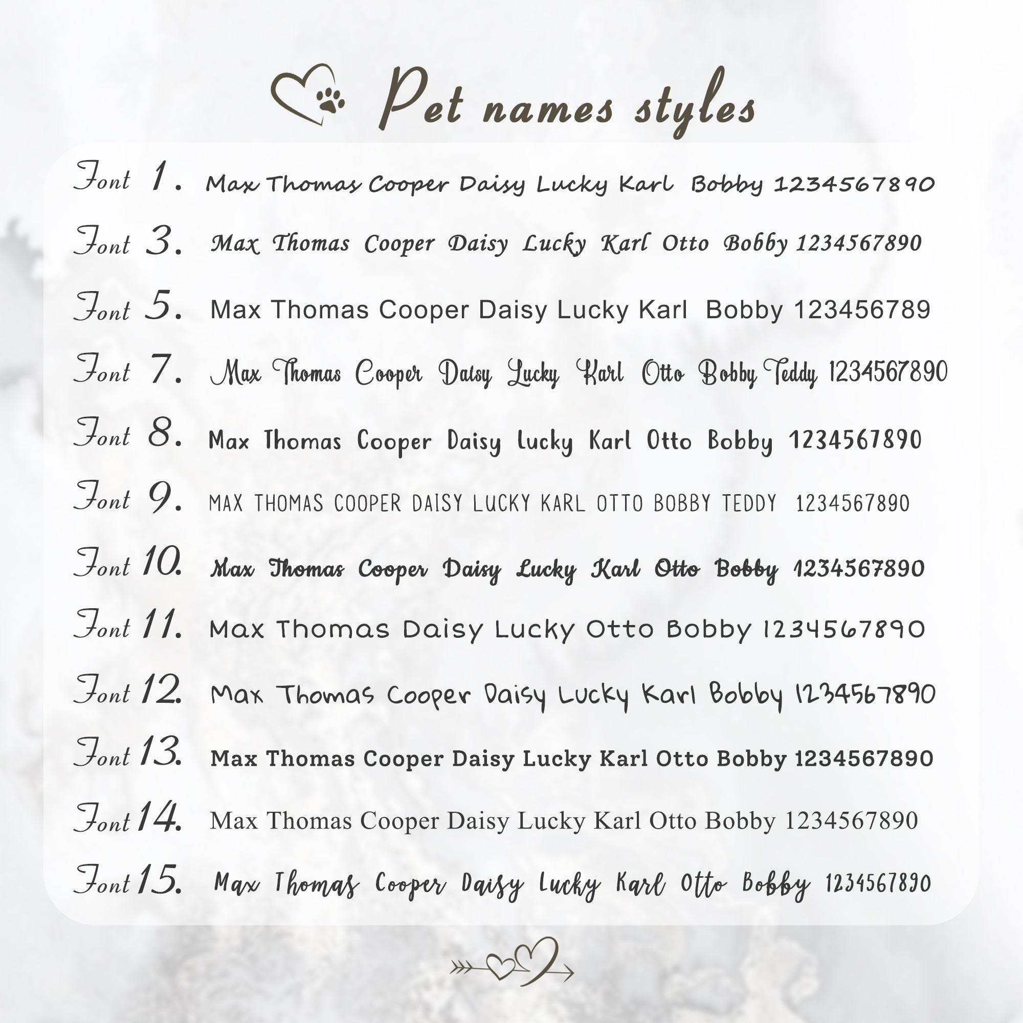 Name and Icon Round Pet ID Dog Tag